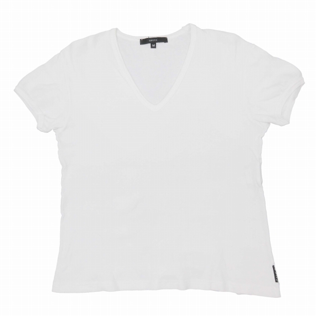 グッチ GUCCI Vネック Tシャツ カットソー トップス 半袖 M FE4 【2022