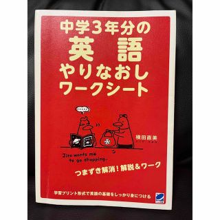 中学3年分の英語やりなおしワークシート(語学/参考書)