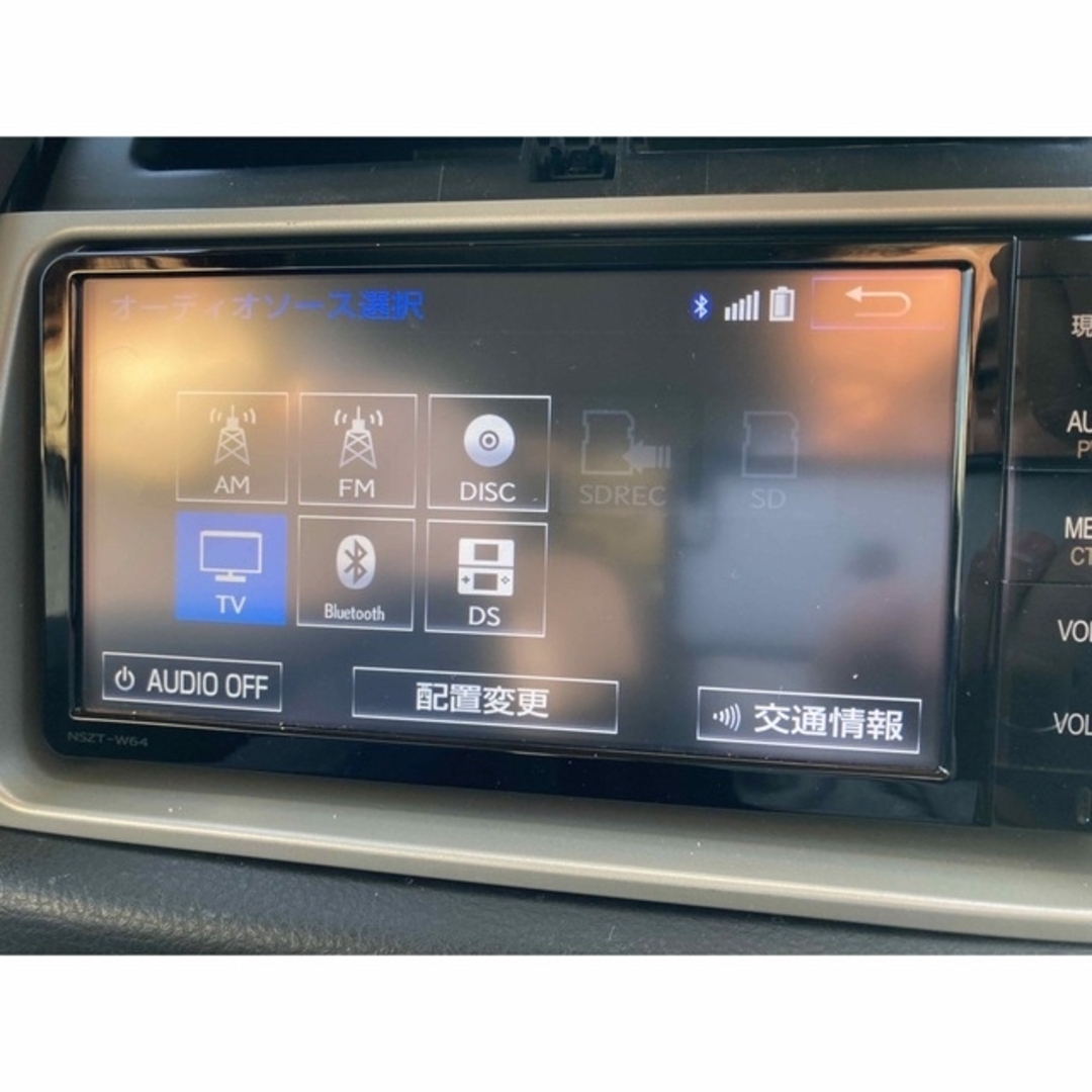 トヨタ純正 メモリーナビNSZT-W64セキュリティロック解除済