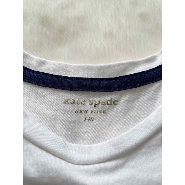 kate spade new york(ケイトスペードニューヨーク)のケイトスペード　キッズ　Tシャツ　140 キッズ/ベビー/マタニティのキッズ服女の子用(90cm~)(Tシャツ/カットソー)の商品写真