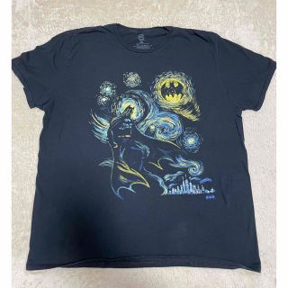 00s DC Tシャツ バットマン アメコミ 黒 古着 ヴィンテージ(Tシャツ/カットソー(半袖/袖なし))