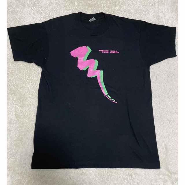 FRUIT OF THE LOOM(フルーツオブザルーム)の希少 90s フルーツオブザルーム Tシャツ 古着 黒 ヴィンテージ メンズのトップス(Tシャツ/カットソー(半袖/袖なし))の商品写真