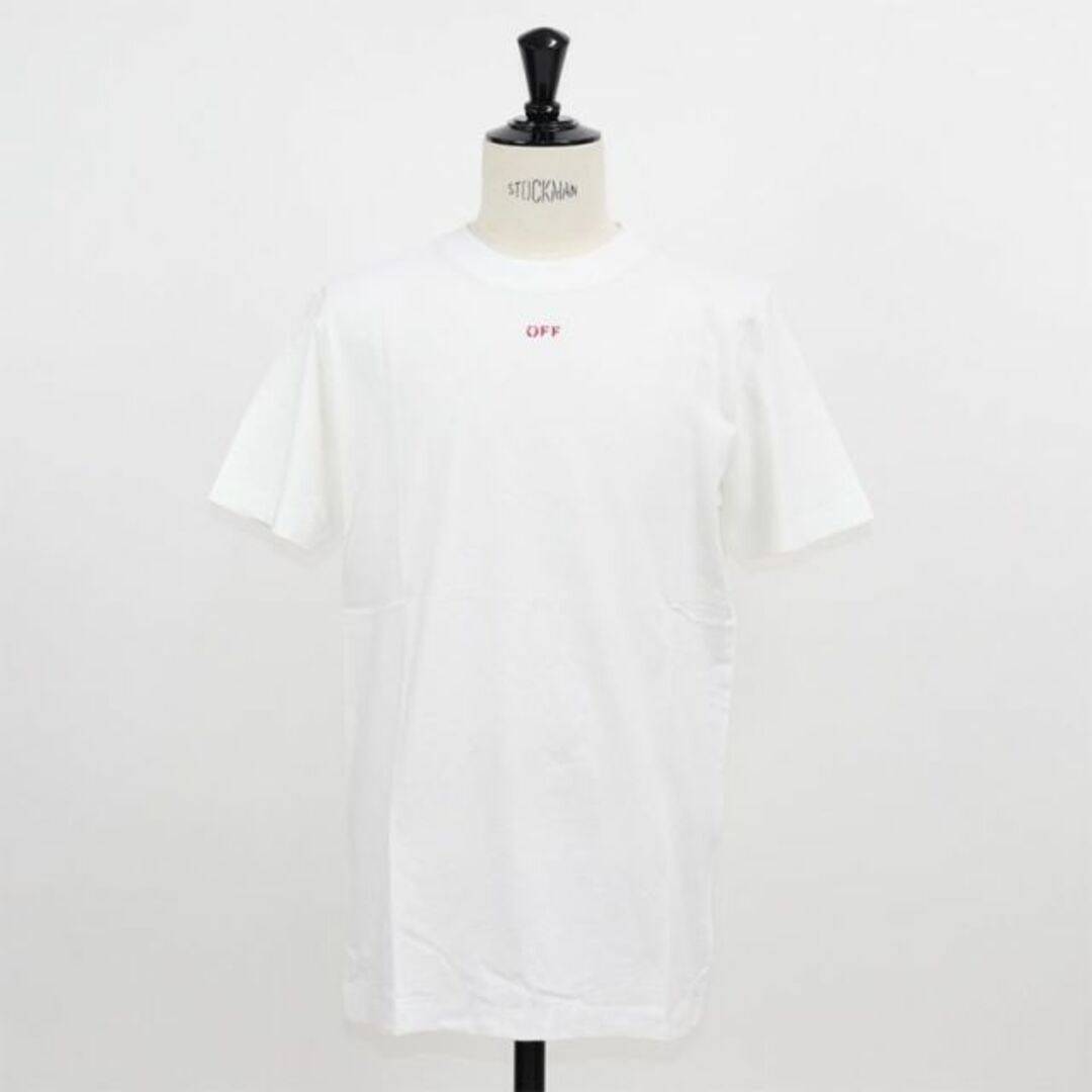 オフホワイト Off-White Tシャツ メンズ OMAA027E20JER006 ホワイト L家庭洗濯〇おすすめポイント
