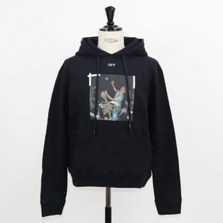 オフホワイト(OFF-WHITE)のオフホワイト Off-White パーカー フーディ メンズ OMBB034F20FLE011 ブラック XS(パーカー)