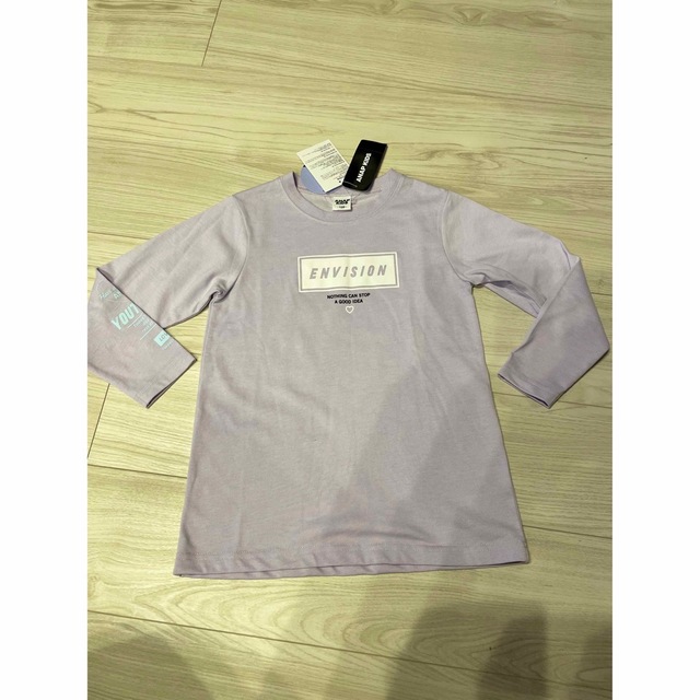 楽天市場 ANAP kids✨女の子✨パープル✨ロンTロング丈✨120 チュニック ロンT 長袖 120㎝