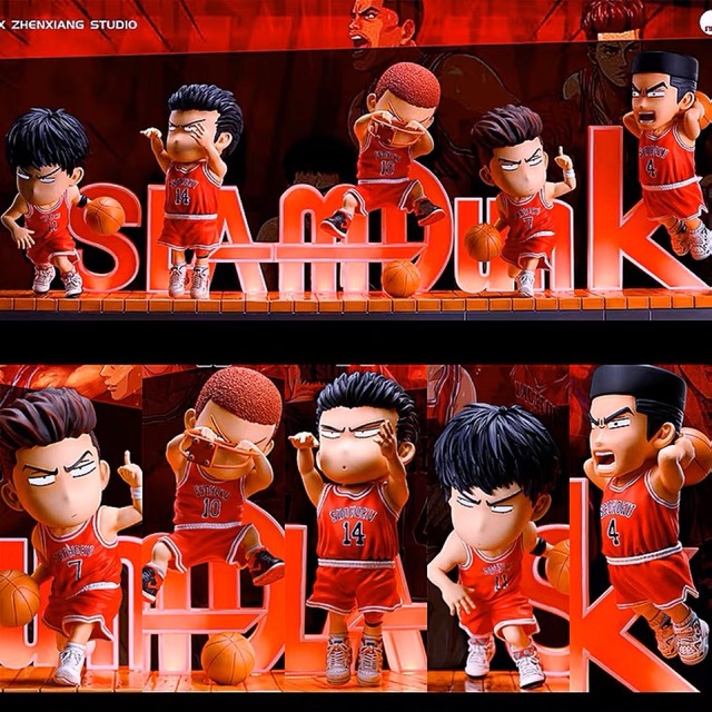 slam dunkスラムダンク　5人セット 海外PVC製品　フィギュア | フリマアプリ ラクマ