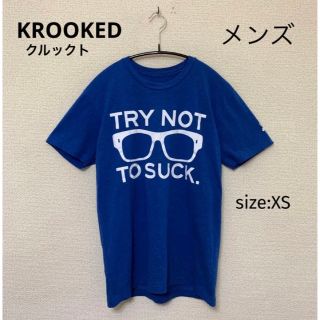 クルキッド(KROOKED)のKROOKED クルックト Tシャツ USA輸入古着 XS(Tシャツ/カットソー(半袖/袖なし))