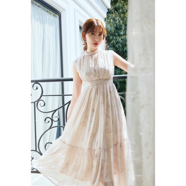 Tulip Chiffon Long Dress | angeloawards.com