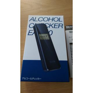 タニタ(TANITA)のタニタ アルコールチェッカー ネイビー EA-100 NV(アルコールグッズ)