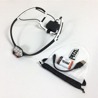 ペツル(PETZL)のペツル イコ IKO 350ルーメン ヘッドランプ + コア CORE リチャージャブルバッテリー 2個 セット PETZL E104AA00 ブラック系(その他)