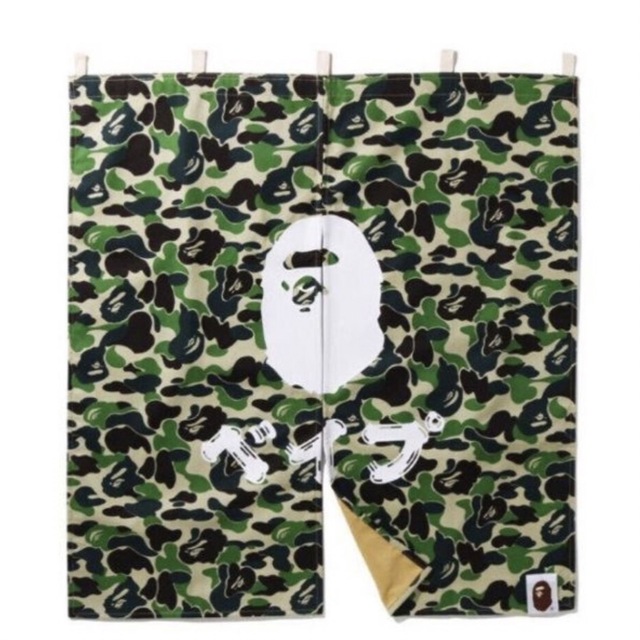 インテリア/住まい/日用品☆ 新品 未使用 ABC CAMO NOREN のれん 暖簾 ★★