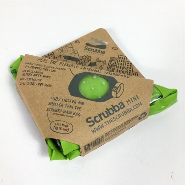 スクラバ スクラバ ミニ Scrubba Mini ウォッシュバッグ 洗濯 SCRUBBA グリーン系カラー