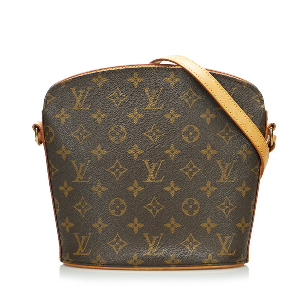 約57cm開閉式ルイ ヴィトン モノグラム ドルーオ 斜め掛け ショルダーバッグ M51290 PVC レディース LOUIS VUITTON 【1-0098233】