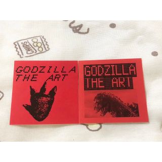 GODZILLA THE ART パルコ　シール2枚(キャラクターグッズ)