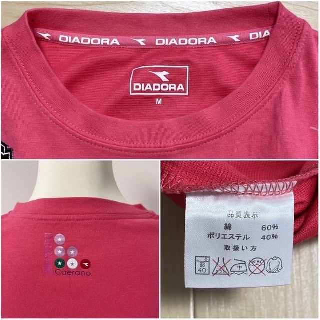 DIADORA(ディアドラ)の専用 DIADORA 2枚セット オレンジ&ピンク スポーツ/アウトドアのサッカー/フットサル(ウェア)の商品写真