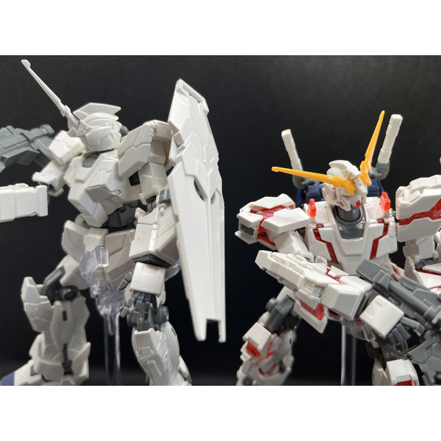 BANDAI - ガンプラ HGUC ガンダムUCデストロイ+ユニコーン+可変