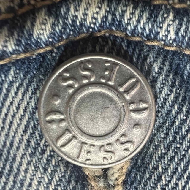 90s GUESS JEANS Gジャン ジャケット 着画モデル155cm メンズのジャケット/アウター(Gジャン/デニムジャケット)の商品写真