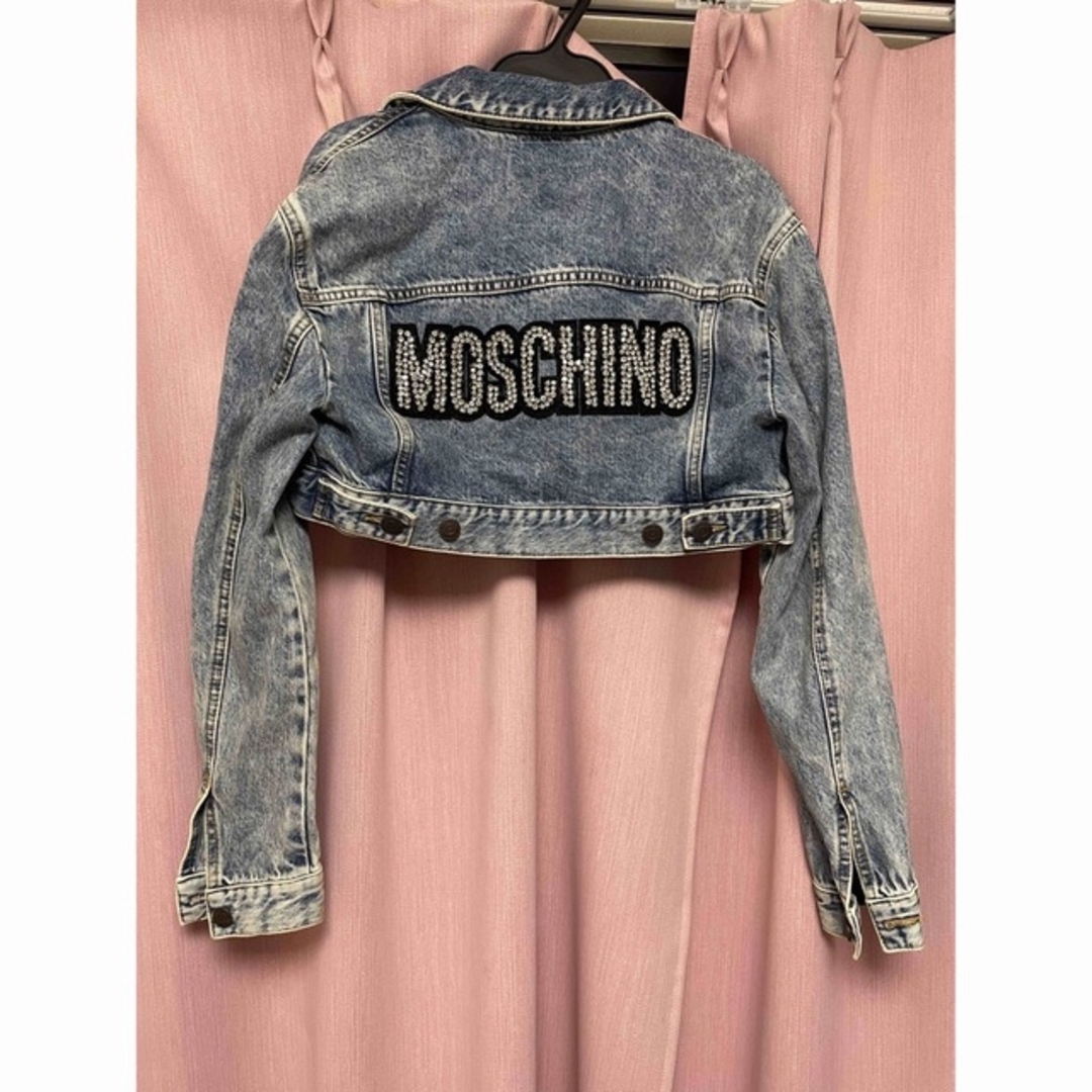 MOSCHINO(モスキーノ)のH&M MOSCHINO ジージャン　モスキーノ レディースのジャケット/アウター(Gジャン/デニムジャケット)の商品写真