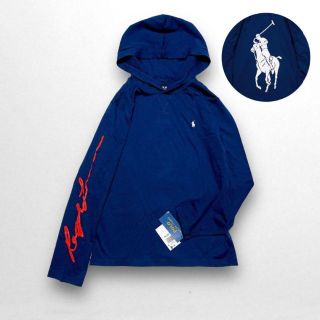 ポロラルフローレン(POLO RALPH LAUREN)の新品　POLO Ralph Lauren ポロラルフローレン　フード付きロンT(カットソー(長袖/七分))