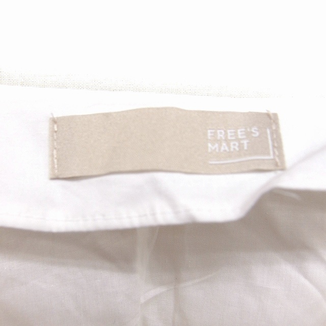 FREE'S MART(フリーズマート)のフリーズマート Free's Mart ペプラム シャツ ブラウス 五分袖 白 レディースのトップス(その他)の商品写真