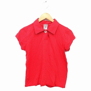 ポールスミス ピンク 国内正規品 ポロシャツ ステンカラー コットン ドット (ポロシャツ)