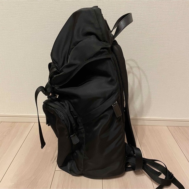 PRADA(プラダ)のPRADA プラダ バックパック 国内正規品 2VZ065 ブラック メンズのバッグ(バッグパック/リュック)の商品写真