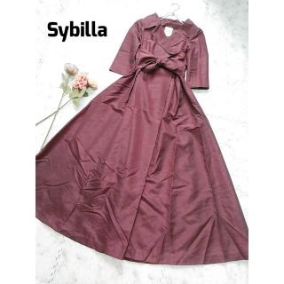 シビラ マキシワンピース/ロングワンピース(レディース)(レッド/赤色