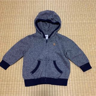 ベビーギャップ(babyGAP)のmms//様専用　　　　紺色のパーカー　80センチ(カーディガン/ボレロ)