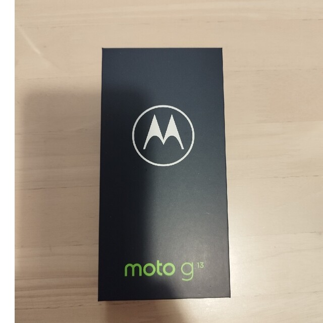 ✨新品✨　moto g13 マットチャコール 128GB