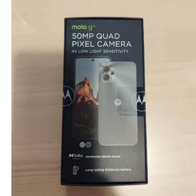 ✨新品✨ moto g13 マットチャコール 128GB 新着商品 8330円引き www