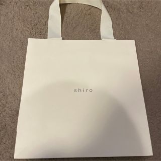 シロ(shiro)のshiro ショップ袋(ショップ袋)