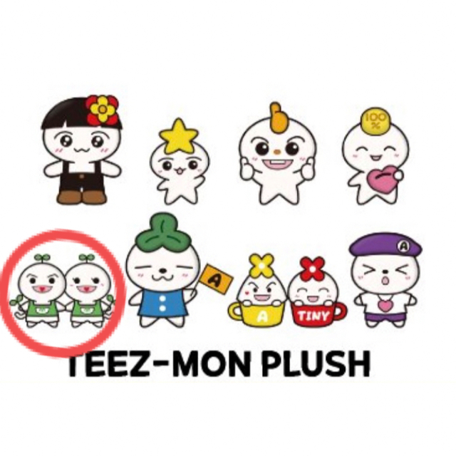 TEEZ-MON pop-up store ATEEZ ぬいぐるみ plush