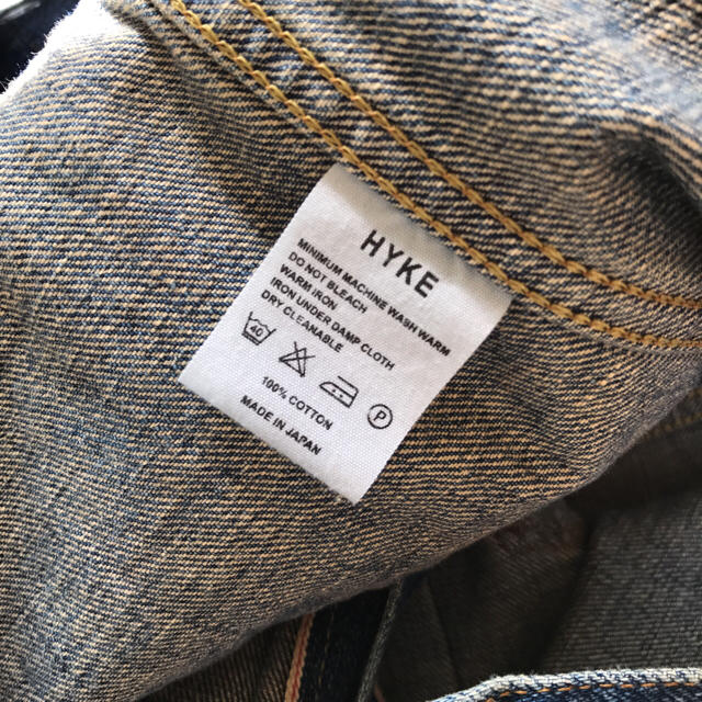 HYKE(ハイク)のHYKE / denim jaket  レディースのジャケット/アウター(Gジャン/デニムジャケット)の商品写真