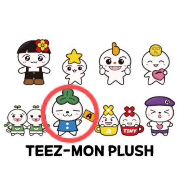 TEEZ-MON pop-up store ATEEZ ぬいぐるみ plush