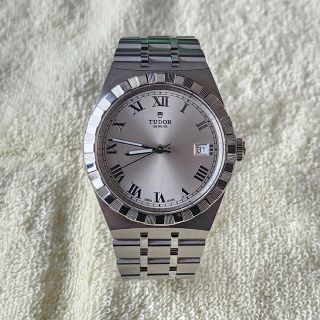 チュードル(Tudor)のtudor チューダー　royal ロイヤル 28500 シルバー　デイト(腕時計(アナログ))