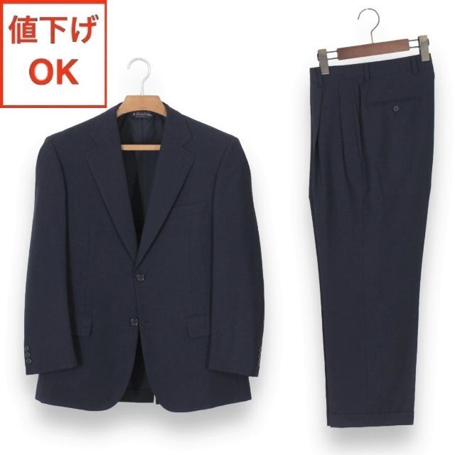 80【極美品】ブルックスブラザーズ スーツ YA5 A4 メンズ 36SHT春夏