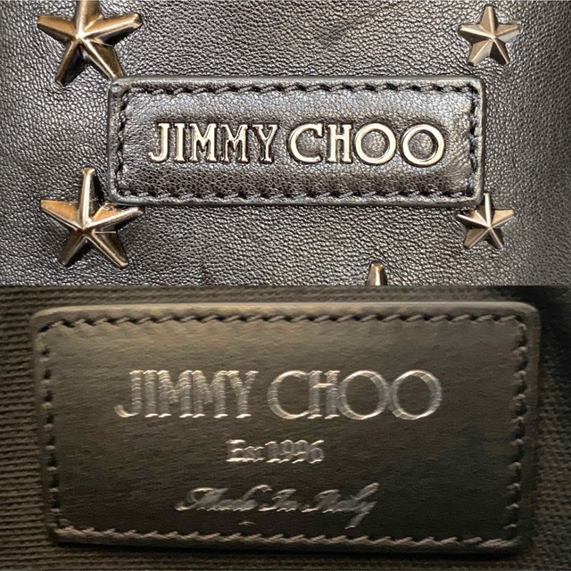 【極美品】JIMMY CHOO PIMLICO N/S ブラック トートバッグ