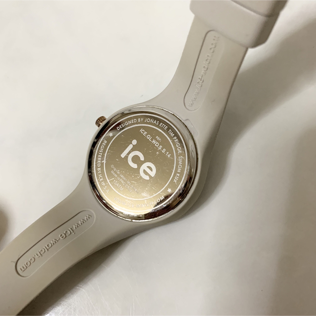 美品　ice watch アイスウォッチ　腕時計　ライトグレー