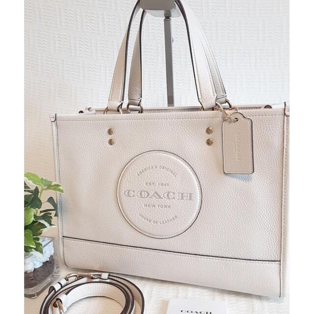 お値下げ可能❣コーチ デンプシー トート ショルダーバッグ ウイズ