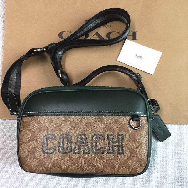 お値下げ可能❣COACHバッグ ショルダーバッグ 斜めがけメンズバッグ