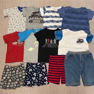 ユニクロ(UNIQLO)の子供服 Tシャツ 保育園 ユニクロ ウルトラマン ミッキー(Tシャツ/カットソー)