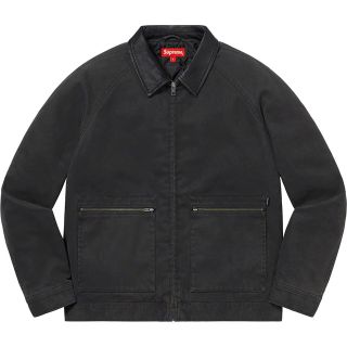 Supreme Leather Collar Work Jacket L