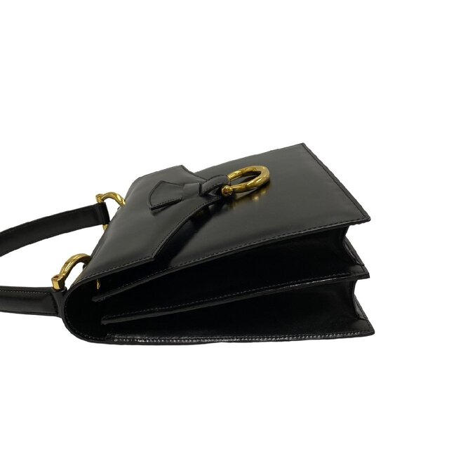 celine - 極 美品 保存袋付き CELINE セリーヌ ロゴ 金具 カーフレザー