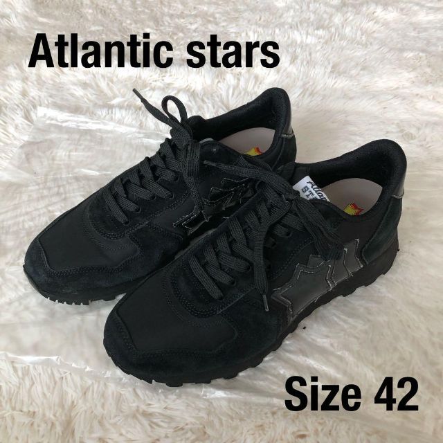 Atlantic STARS スニーカー ブラック 42 | tradexautomotive.com