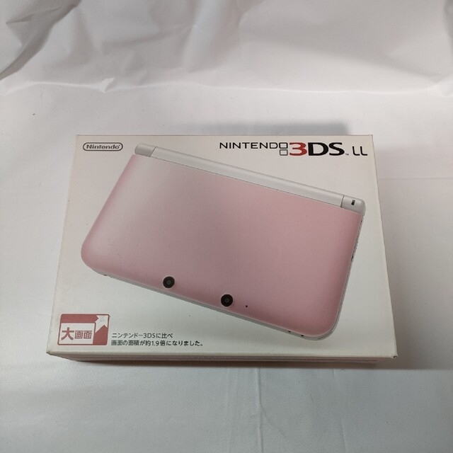 任天堂Nintendo 3DS  LL 本体ピンク/ホワイト