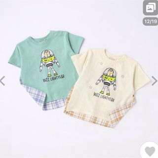 プティマイン(petit main)のプティマイン TOY STORY バズ 半袖Tシャツ ディズニー(Tシャツ/カットソー)