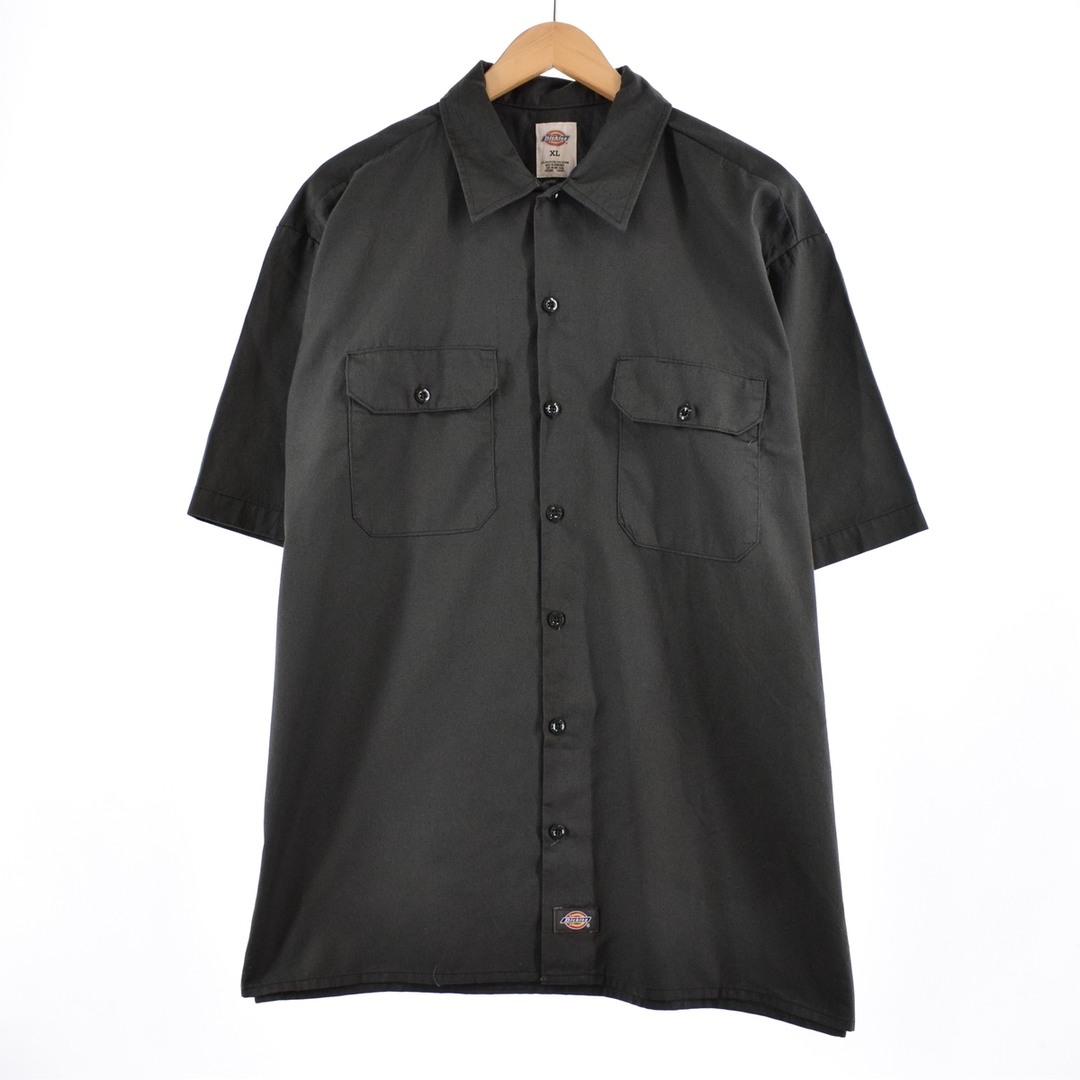 Dickies(ディッキーズ)の古着 ディッキーズ Dickies 半袖 ワークシャツ メンズXL /eaa332291 メンズのトップス(シャツ)の商品写真