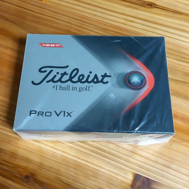 タイトリスト　PRO V1x 新品未使用