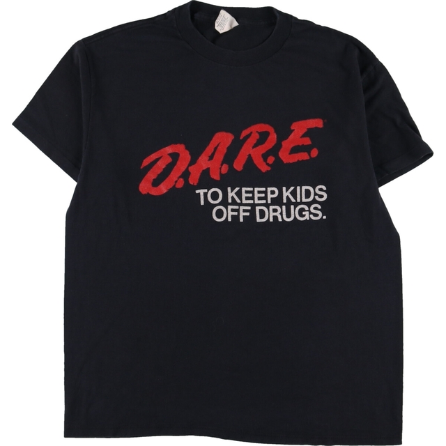 90年代 DARE プリントTシャツ USA製 メンズM ヴィンテージ /eaa329613