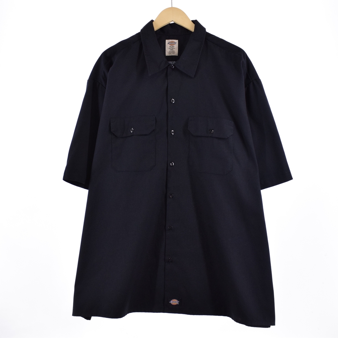 ビッグサイズ ディッキーズ Dickies 半袖 ワークシャツ メンズXXXL /eaa333762